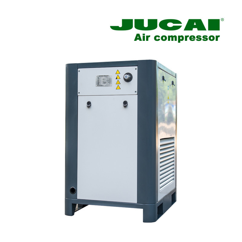 Permanent Magnet 8 Bar Industrial Screw Air Compressor 10L Lubricant